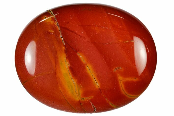 1.8" Polished Mookaite Jasper Pocket Stone  - Photo 1